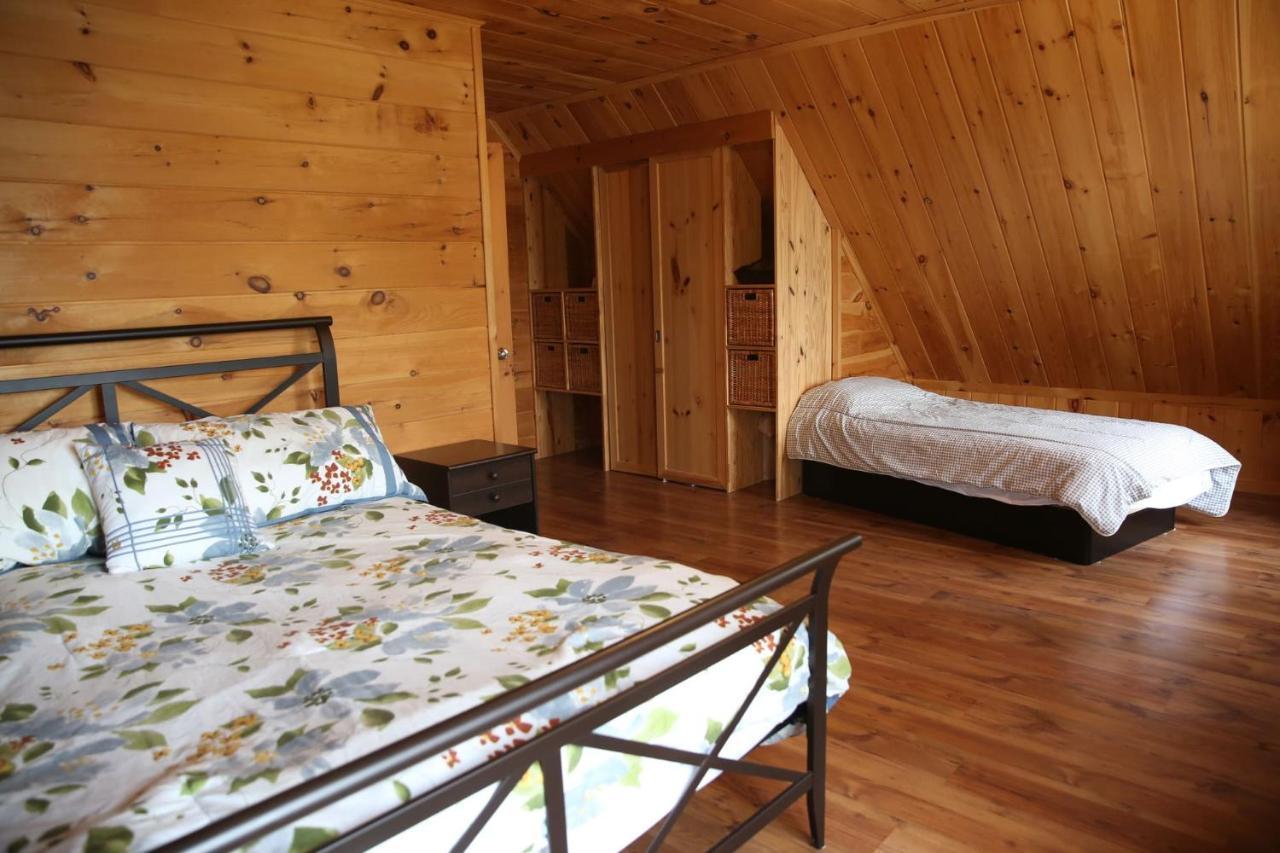 Les Chalets Du Lac Serein Saint Ludger de Milot Zewnętrze zdjęcie