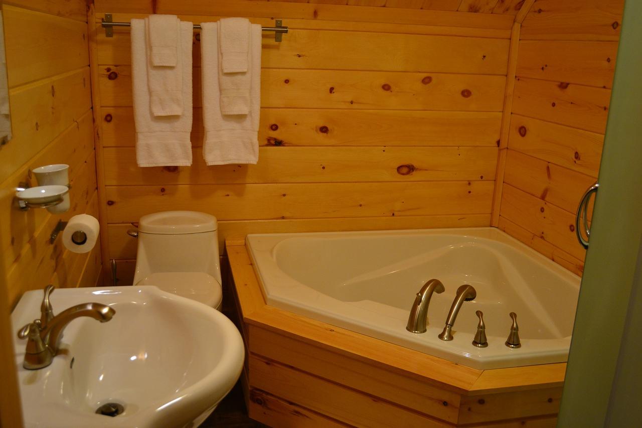 Les Chalets Du Lac Serein Saint Ludger de Milot Zewnętrze zdjęcie